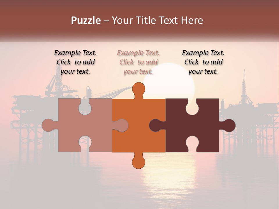 Older Sand Pensioner PowerPoint Template