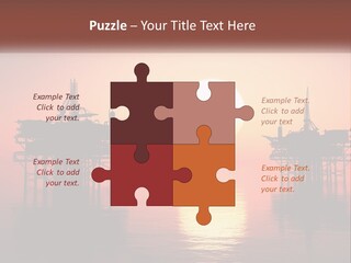 Older Sand Pensioner PowerPoint Template