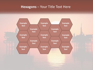 Older Sand Pensioner PowerPoint Template