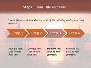 Older Sand Pensioner PowerPoint Template