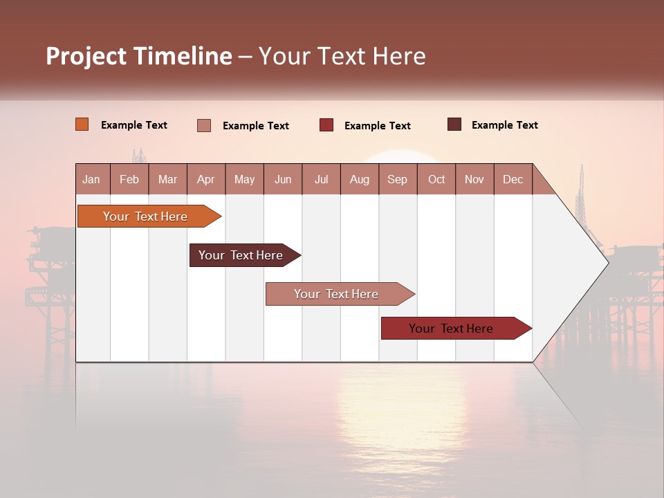 Older Sand Pensioner PowerPoint Template