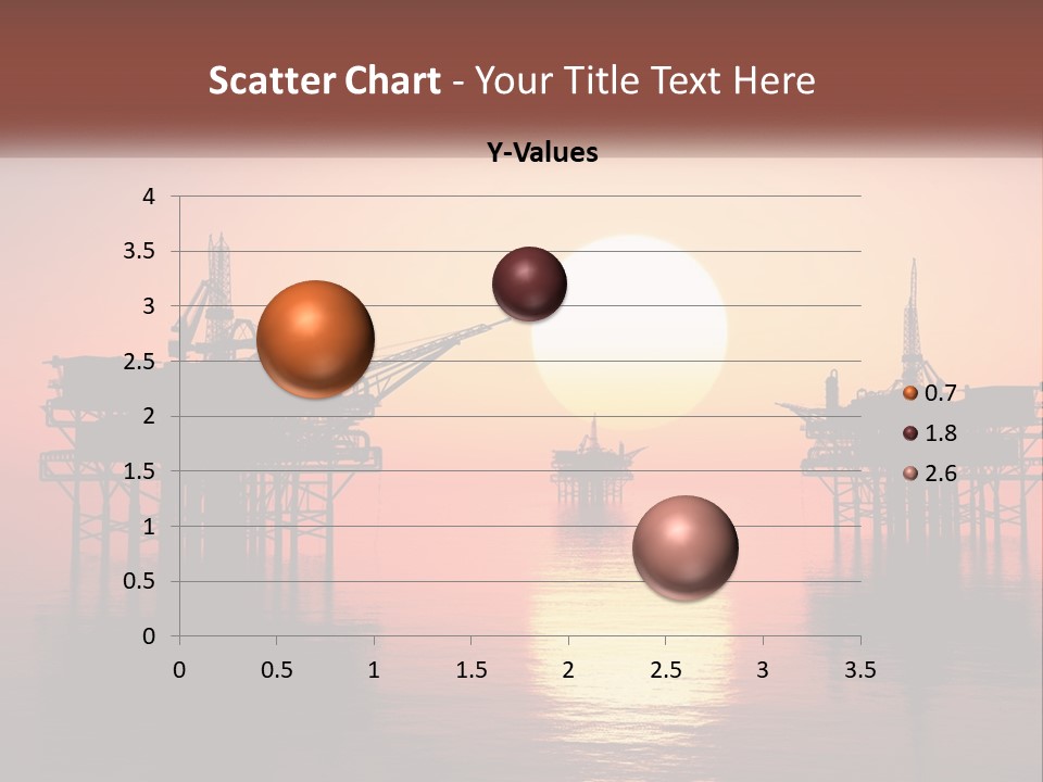 Older Sand Pensioner PowerPoint Template