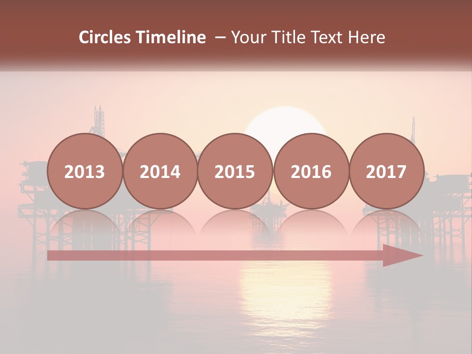 Older Sand Pensioner PowerPoint Template