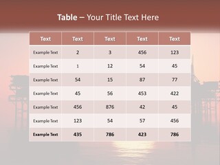 Older Sand Pensioner PowerPoint Template