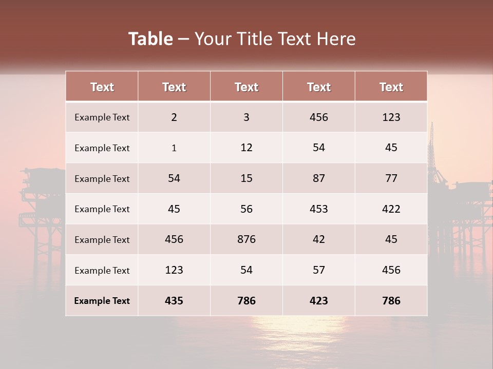 Older Sand Pensioner PowerPoint Template