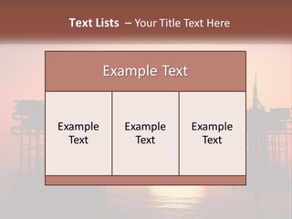 Older Sand Pensioner PowerPoint Template