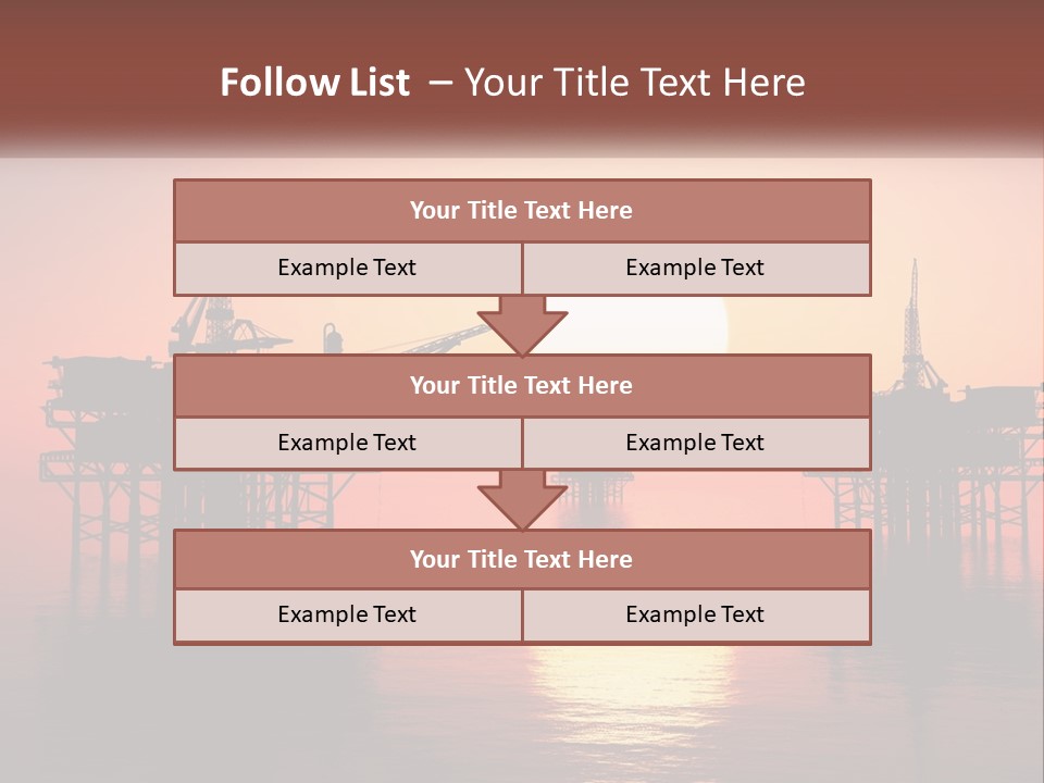 Older Sand Pensioner PowerPoint Template