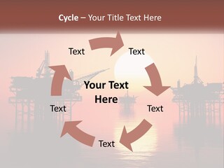 Older Sand Pensioner PowerPoint Template