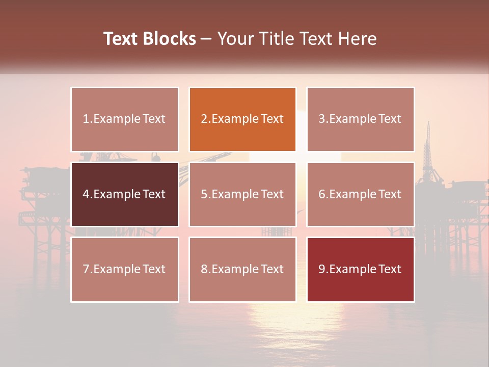 Older Sand Pensioner PowerPoint Template