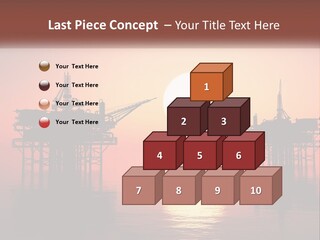 Older Sand Pensioner PowerPoint Template