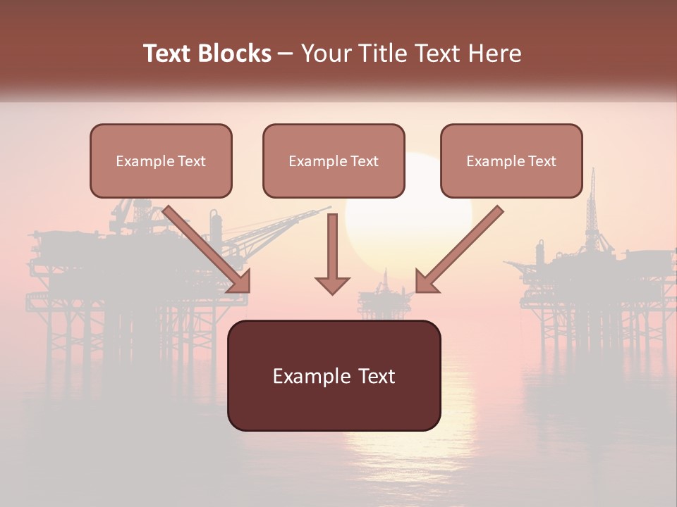 Older Sand Pensioner PowerPoint Template
