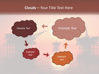 Older Sand Pensioner PowerPoint Template