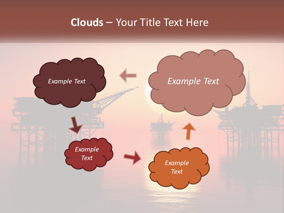 Older Sand Pensioner PowerPoint Template