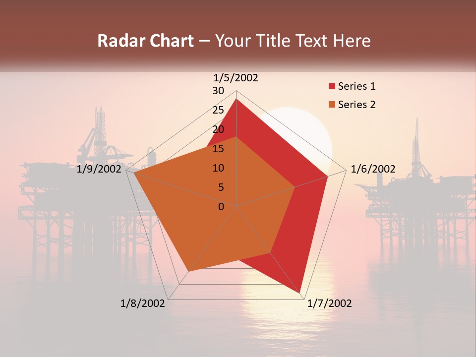 Older Sand Pensioner PowerPoint Template