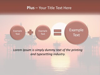 Older Sand Pensioner PowerPoint Template