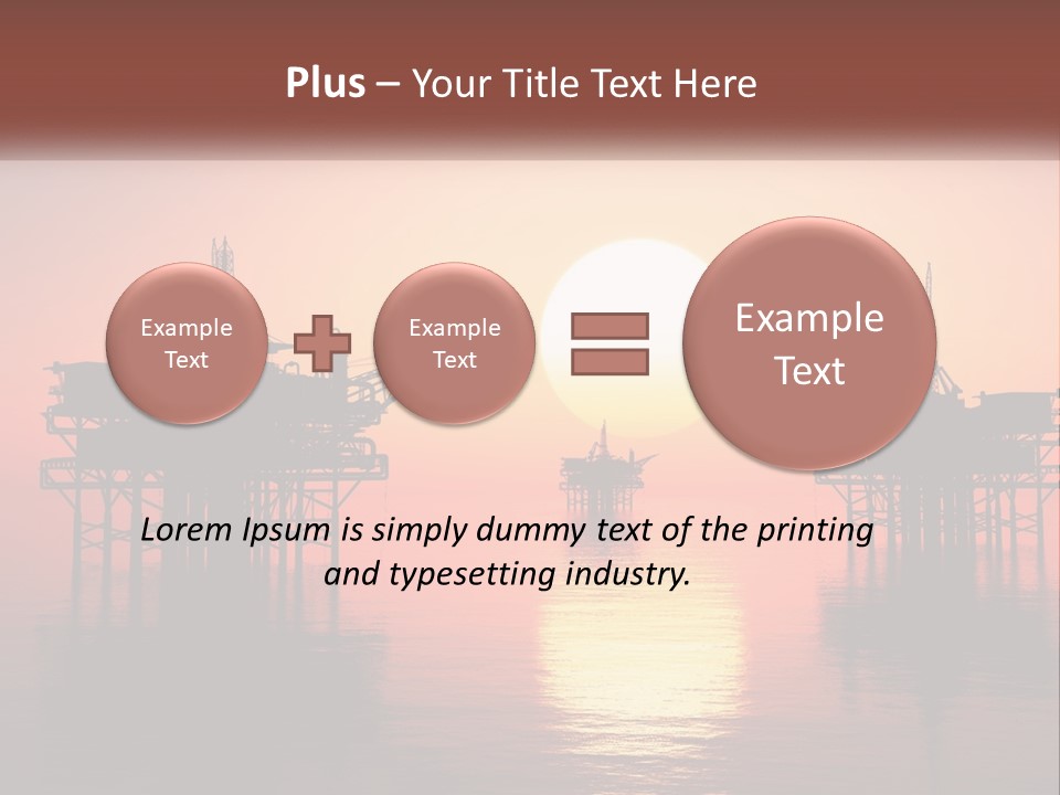 Older Sand Pensioner PowerPoint Template