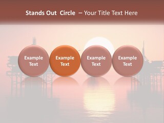 Older Sand Pensioner PowerPoint Template