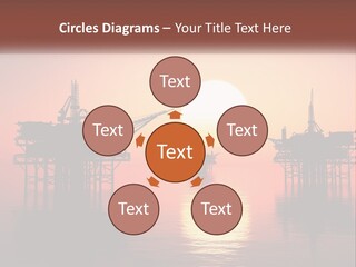 Older Sand Pensioner PowerPoint Template