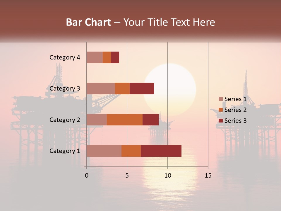 Older Sand Pensioner PowerPoint Template