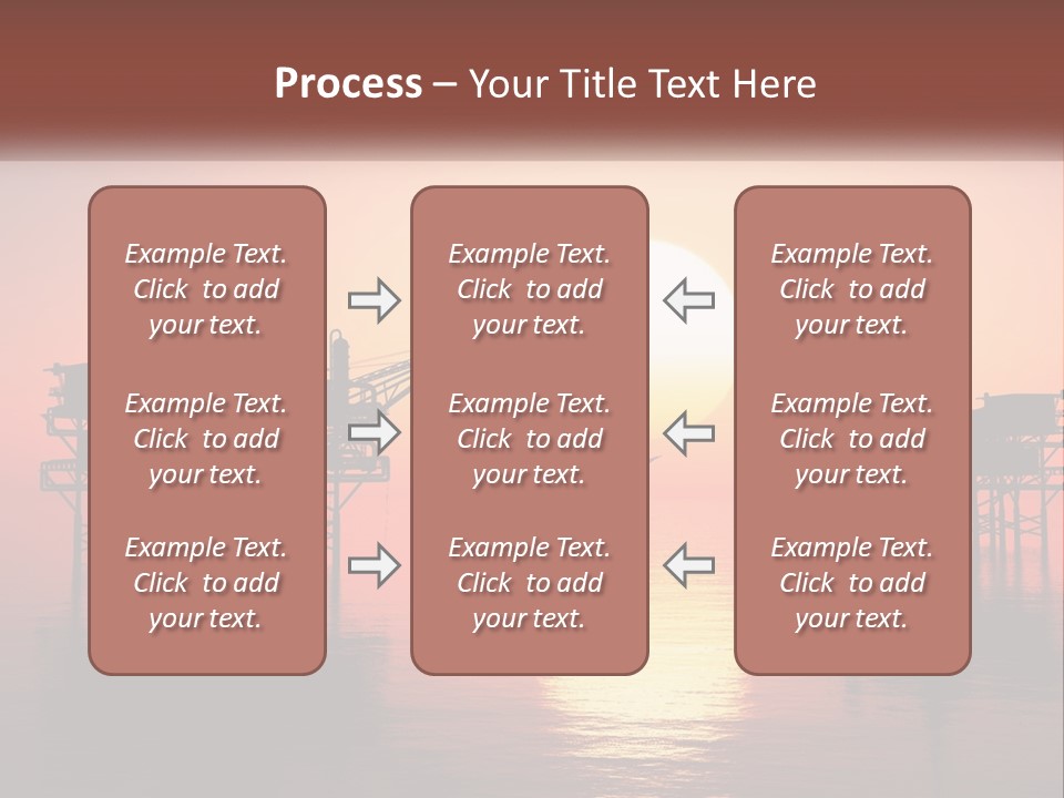 Older Sand Pensioner PowerPoint Template