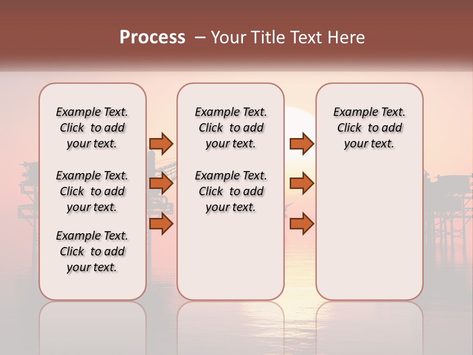 Older Sand Pensioner PowerPoint Template