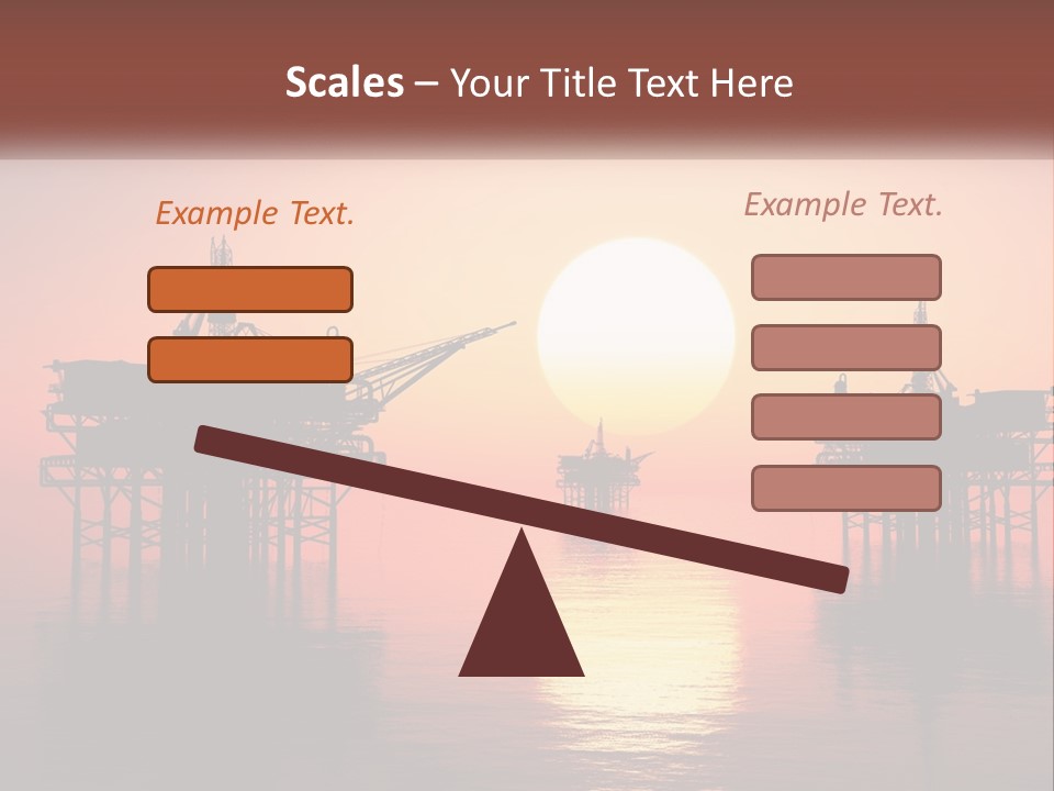 Older Sand Pensioner PowerPoint Template