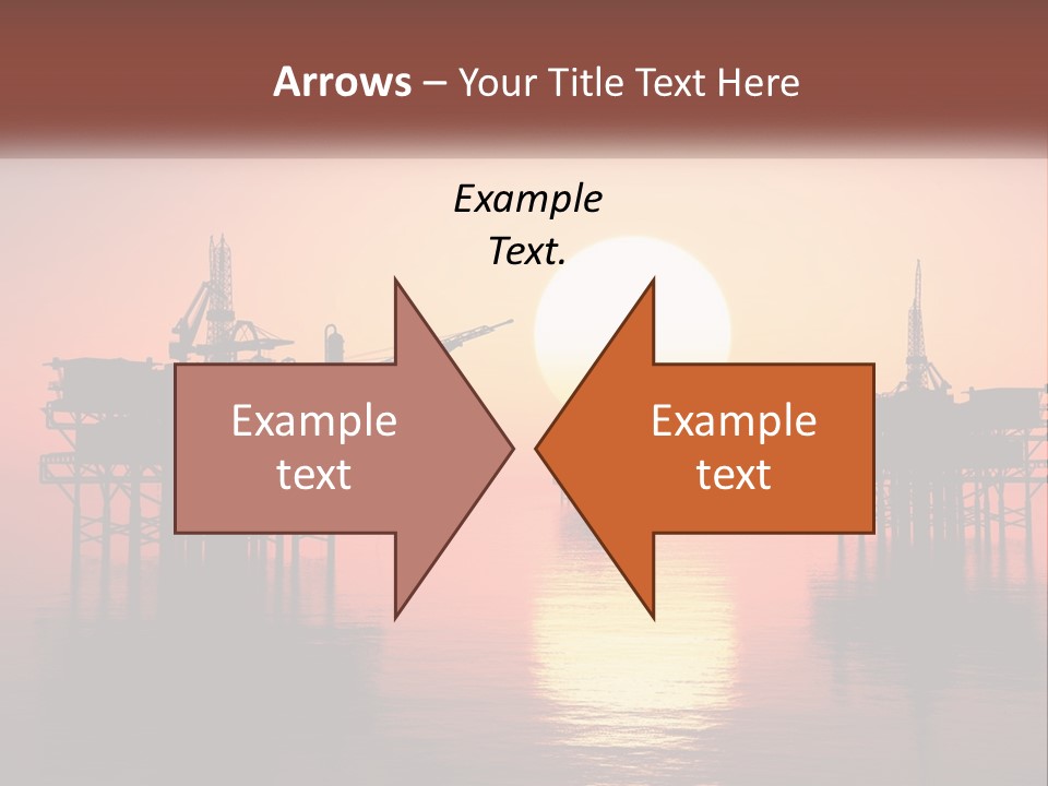 Older Sand Pensioner PowerPoint Template