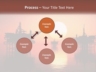 Older Sand Pensioner PowerPoint Template