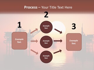 Older Sand Pensioner PowerPoint Template