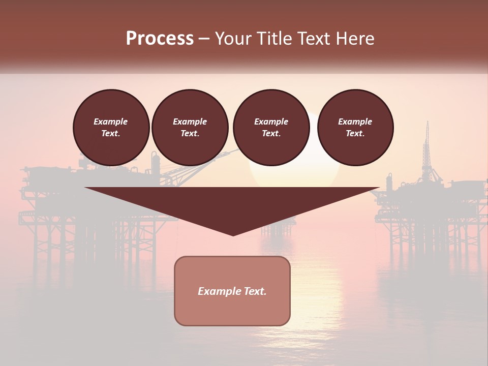 Older Sand Pensioner PowerPoint Template