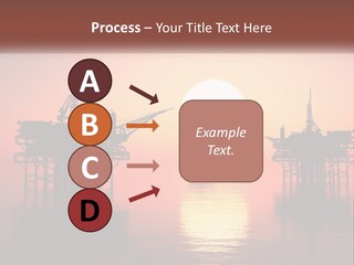 Older Sand Pensioner PowerPoint Template