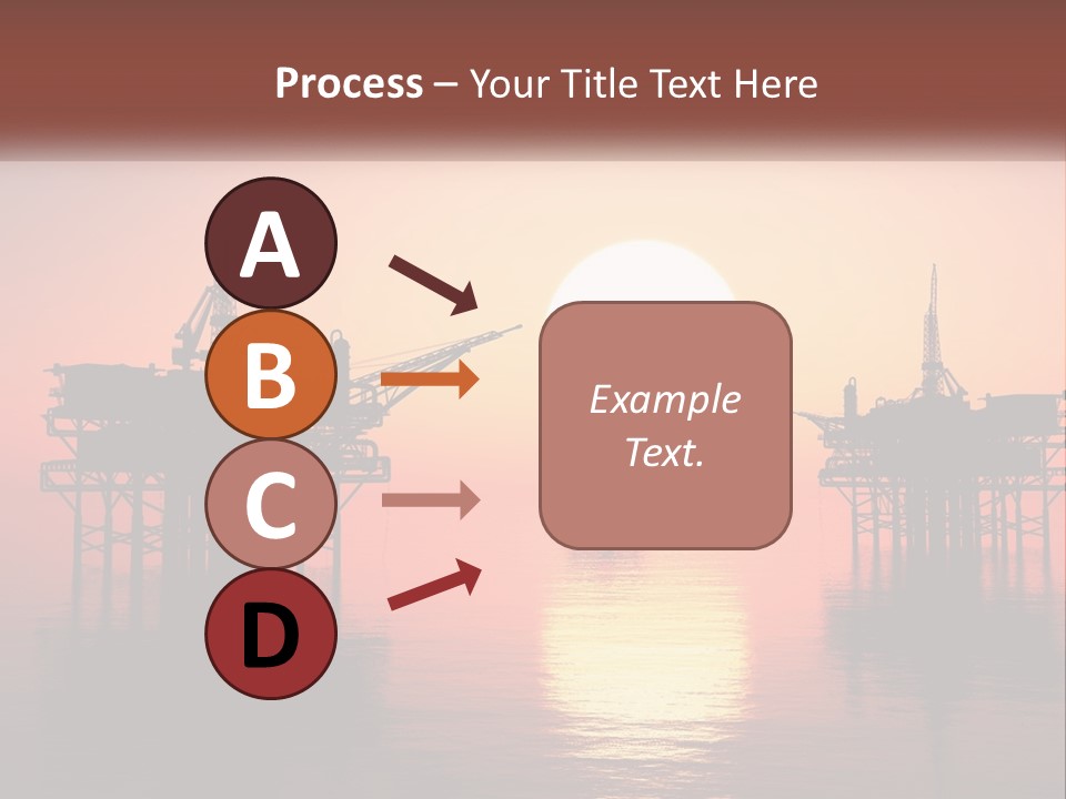 Older Sand Pensioner PowerPoint Template