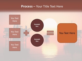Older Sand Pensioner PowerPoint Template