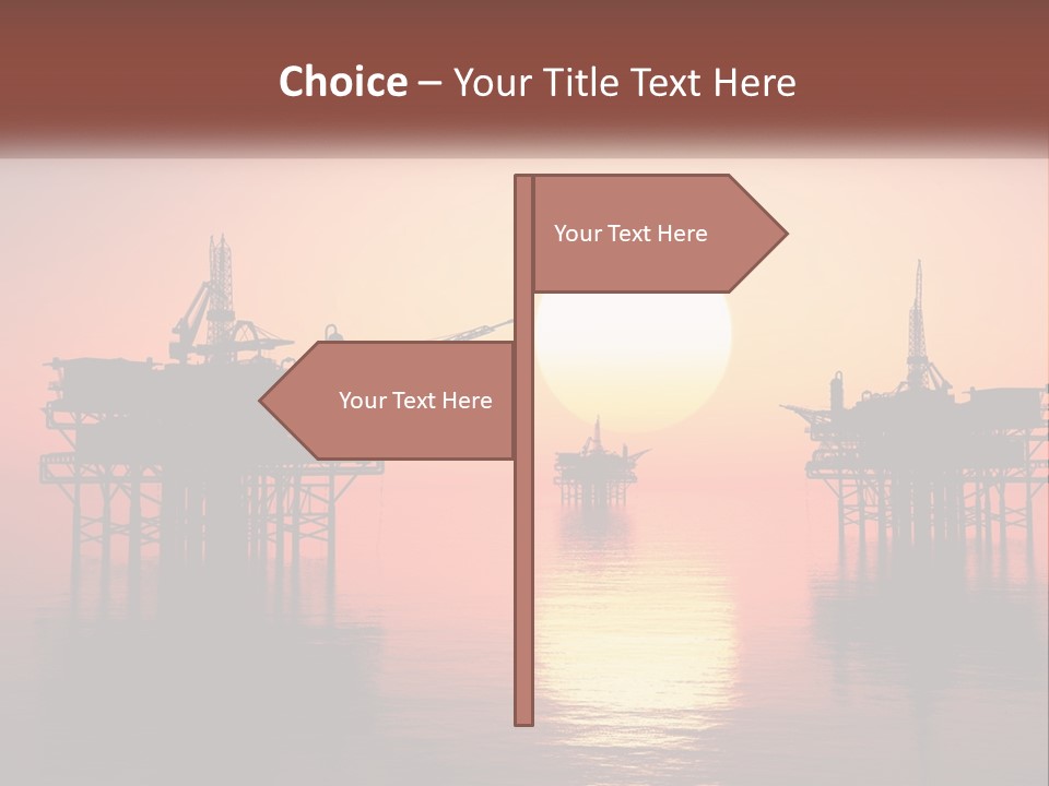 Older Sand Pensioner PowerPoint Template