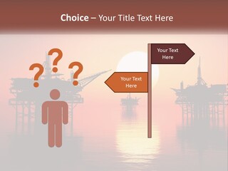 Older Sand Pensioner PowerPoint Template