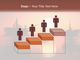 Older Sand Pensioner PowerPoint Template