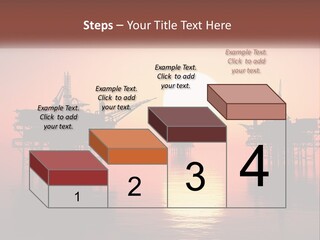 Older Sand Pensioner PowerPoint Template