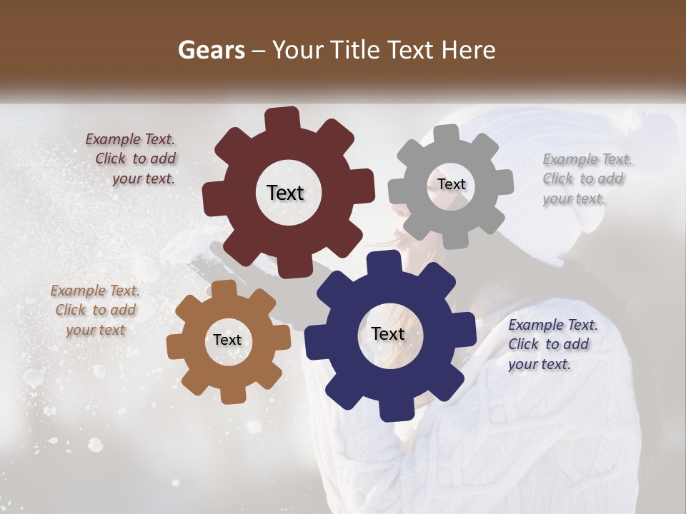 Older Peaceful Ocean PowerPoint Template