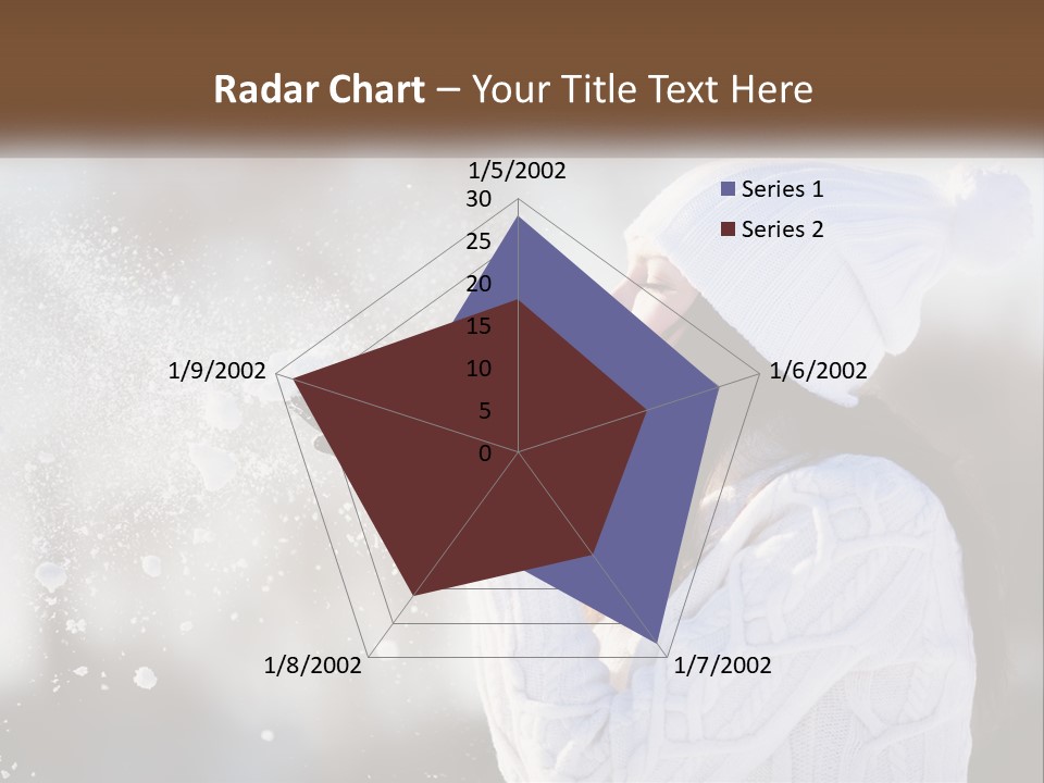 Older Peaceful Ocean PowerPoint Template