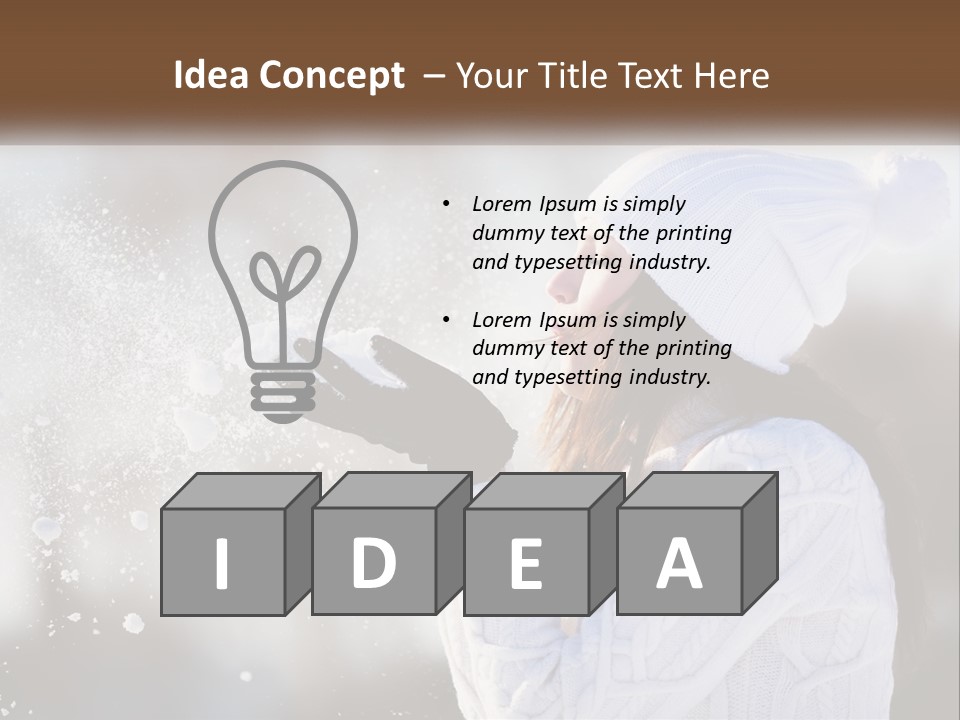 Older Peaceful Ocean PowerPoint Template