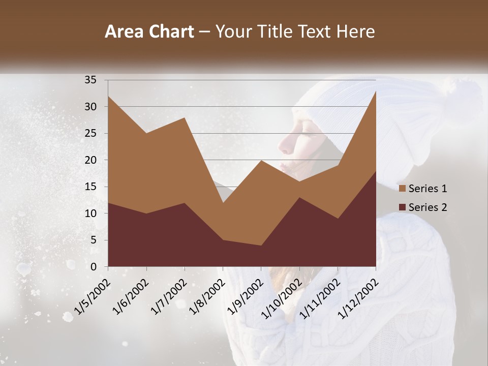 Older Peaceful Ocean PowerPoint Template