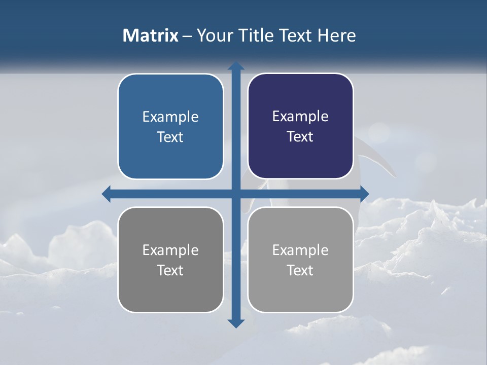 Single Sunrise Sea PowerPoint Template