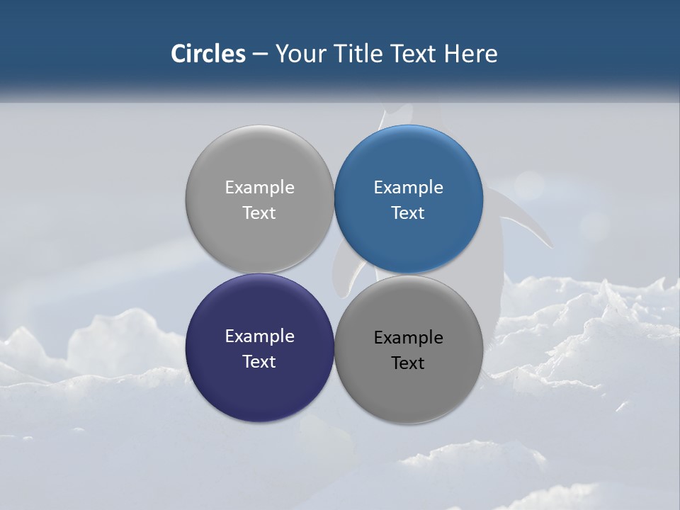 Single Sunrise Sea PowerPoint Template