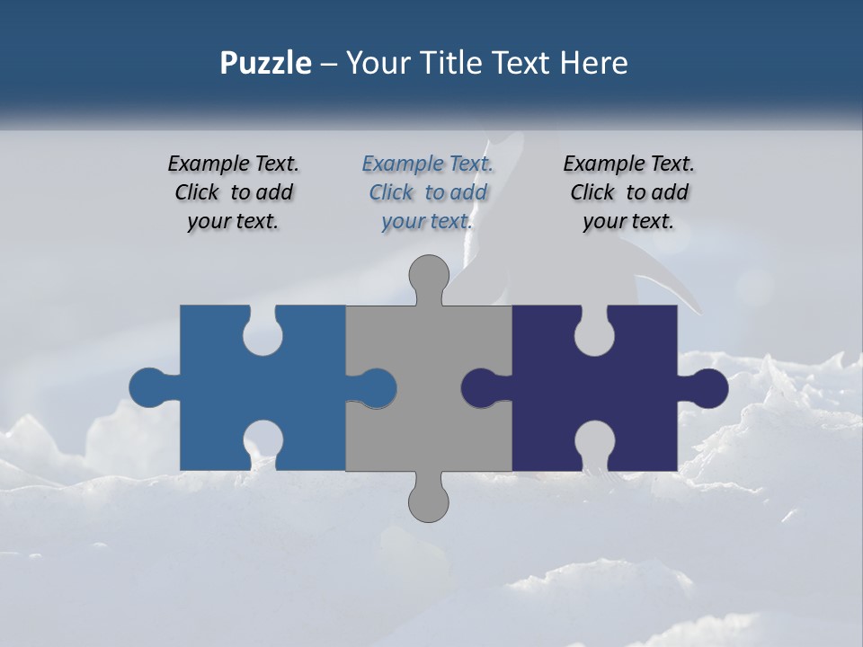 Single Sunrise Sea PowerPoint Template