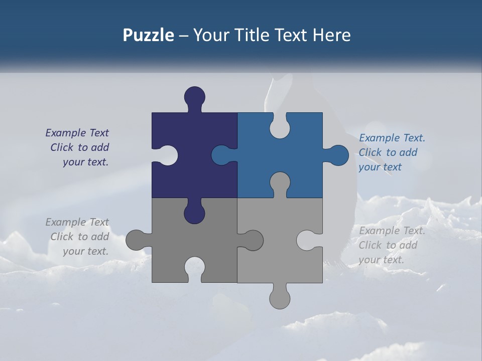 Single Sunrise Sea PowerPoint Template