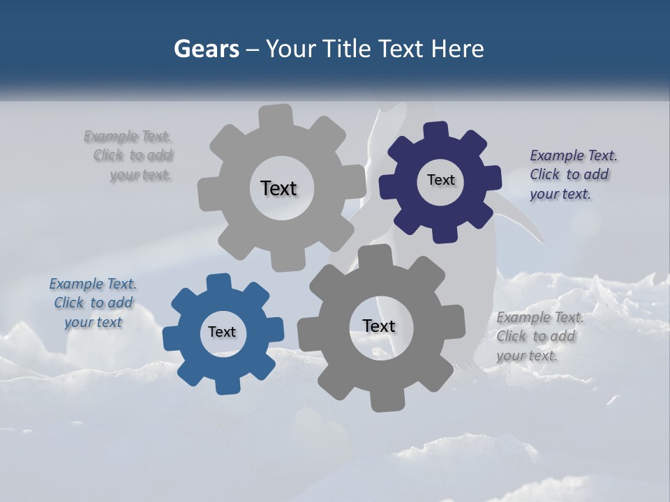 Single Sunrise Sea PowerPoint Template
