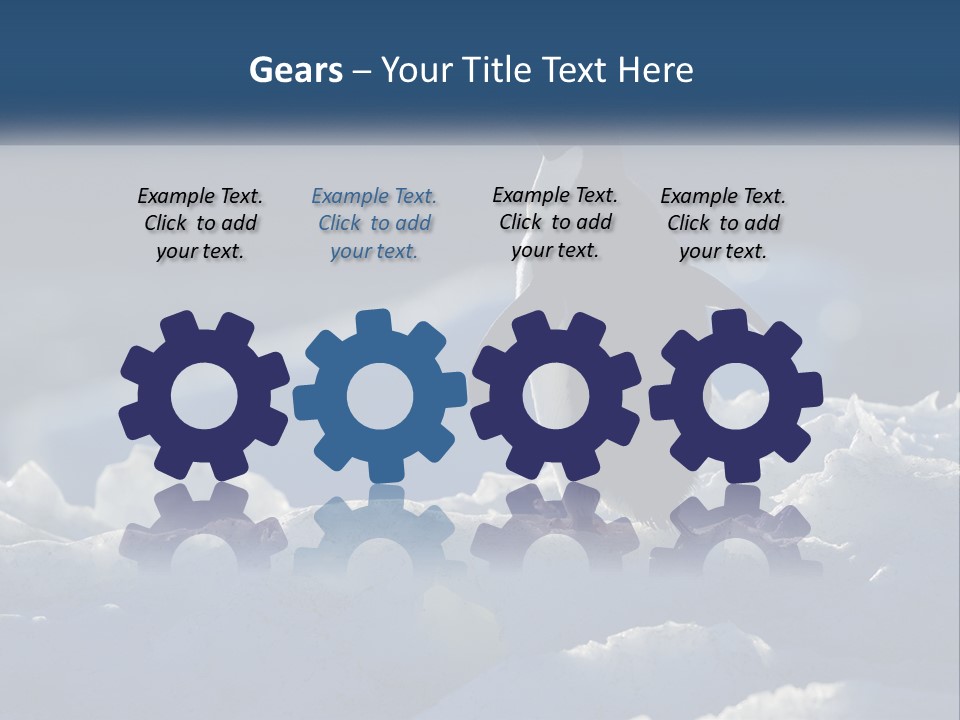 Single Sunrise Sea PowerPoint Template