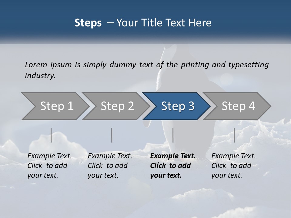 Single Sunrise Sea PowerPoint Template