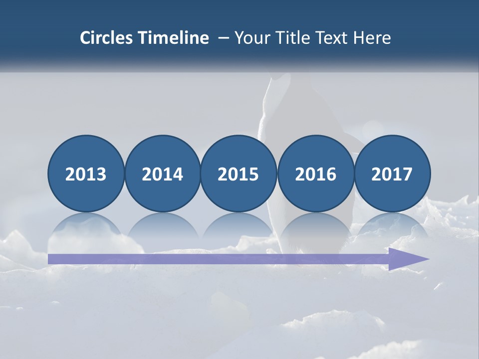 Single Sunrise Sea PowerPoint Template