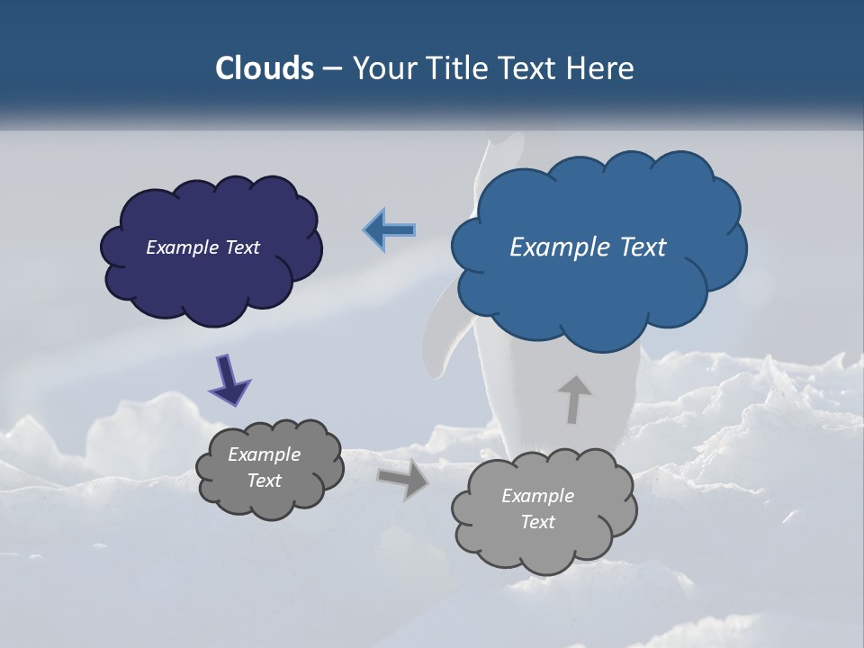 Single Sunrise Sea PowerPoint Template